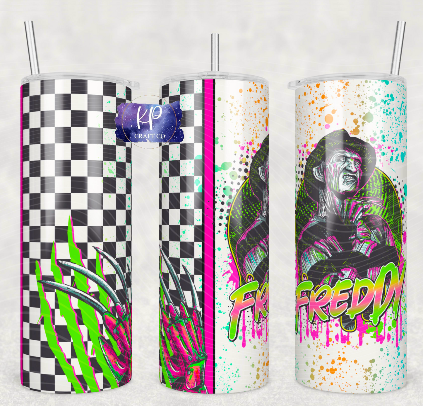 20oz Nightmare Sublimation Tumbler