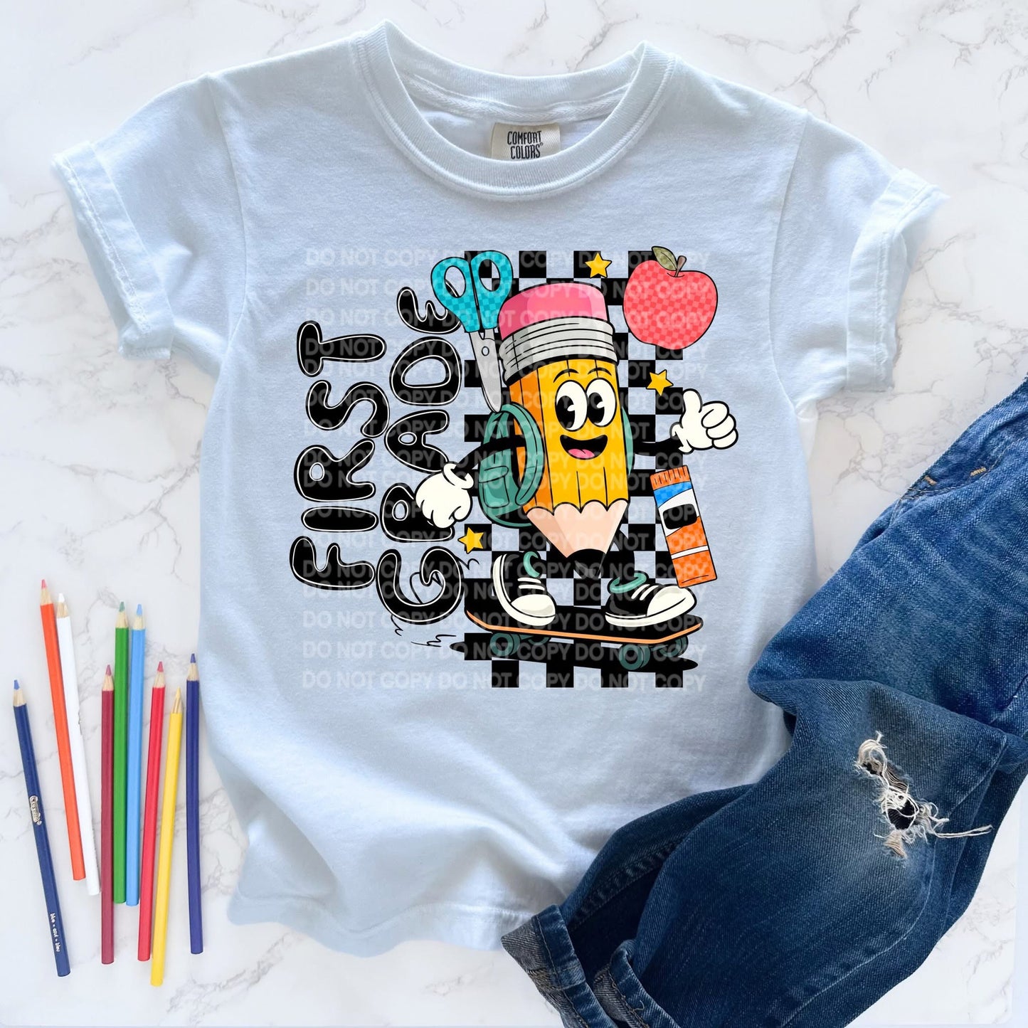 Retro Pencil Youth Tee