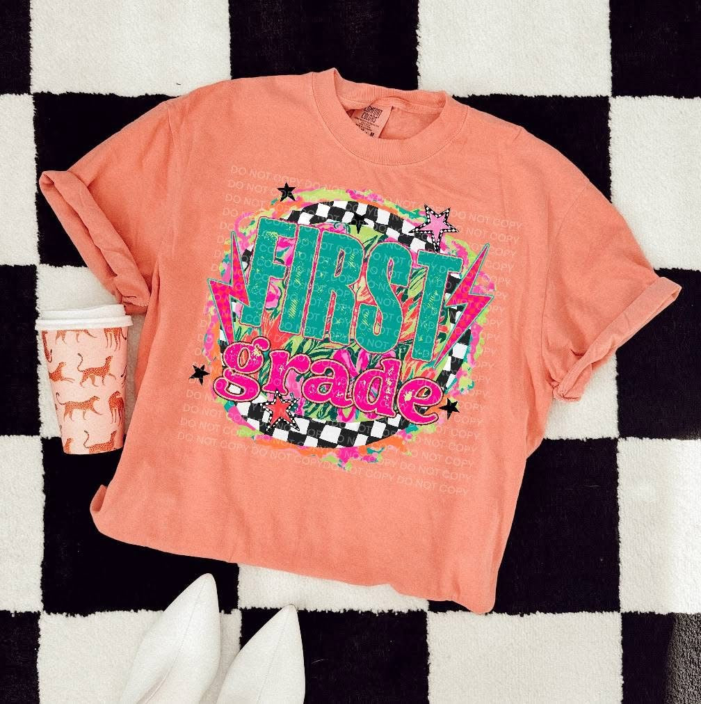 Bright Floral Youth Tee