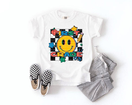 Smile Face Grade Youth Tee