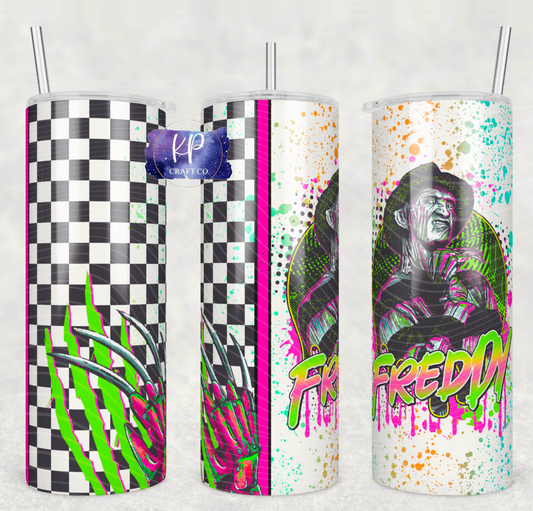 20oz Nightmare Sublimation Tumbler